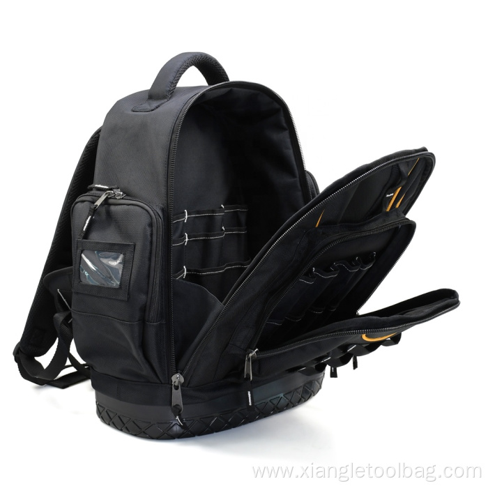 Hard Bottom Backpack Tool Bag Waterproof Technician
